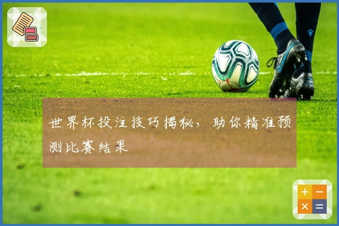 世界杯投注技巧揭秘，助你精准预测比赛结果